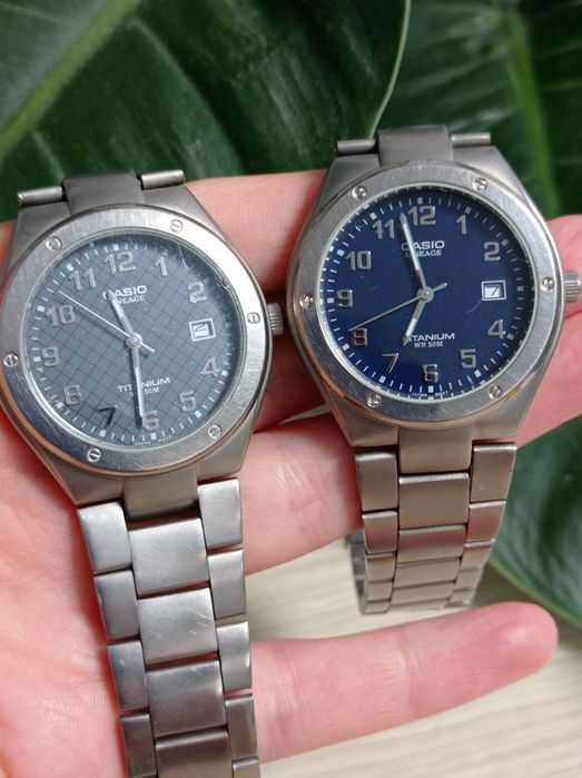 Годинник титановий Casio, часи титанові