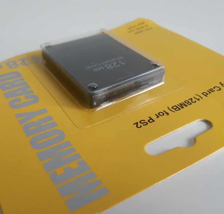 Cartão de Memória Novo 128Mb p/ Sony PlayStation 2