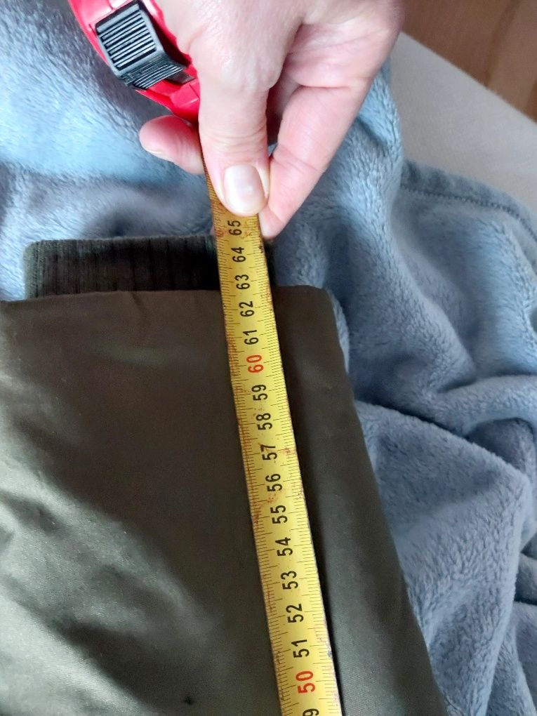 Kurtka puchowa tommy hilfiger khaki