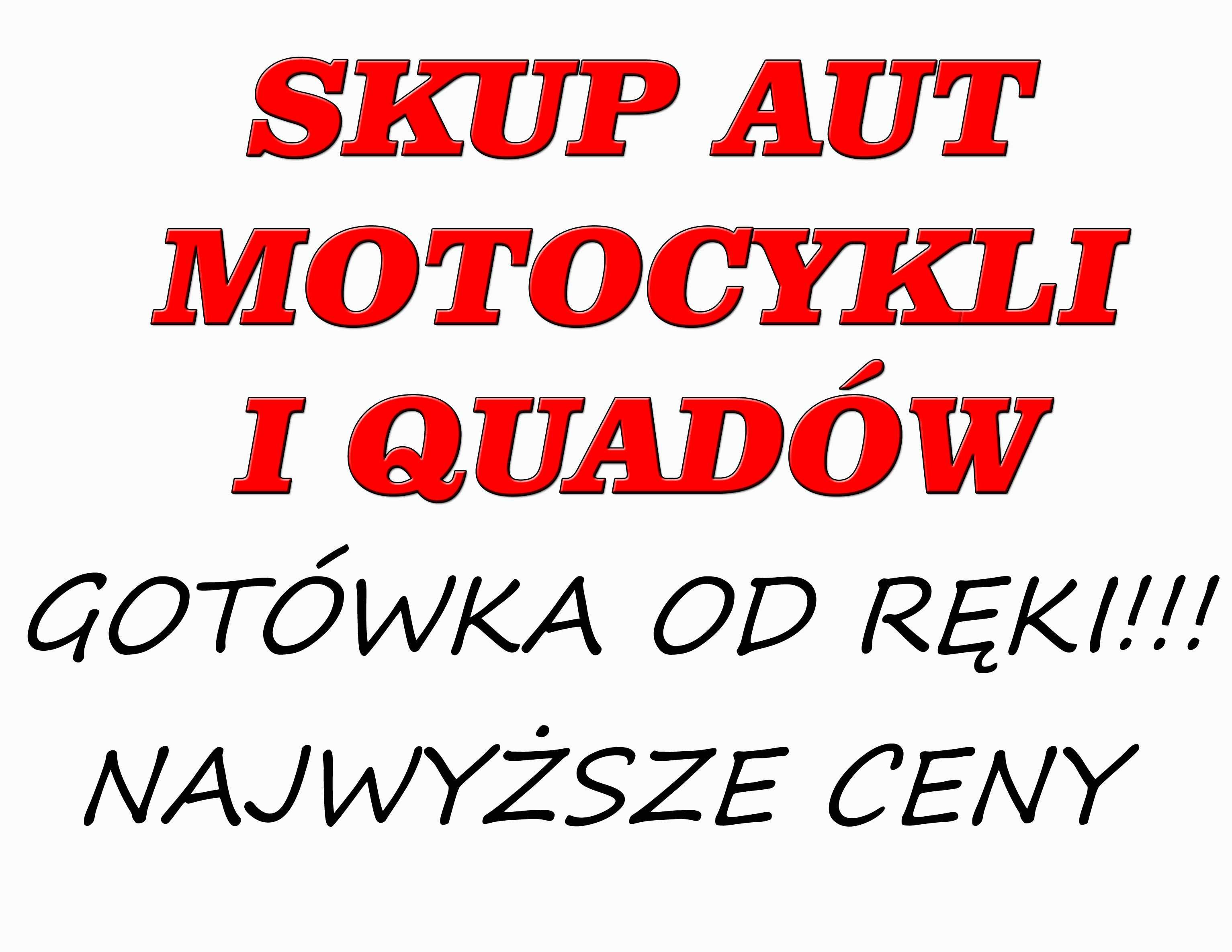 SKUP AUT Sieradz PŁACIMY Najwięcej Błaszki Łask BUSÓW Motocykli