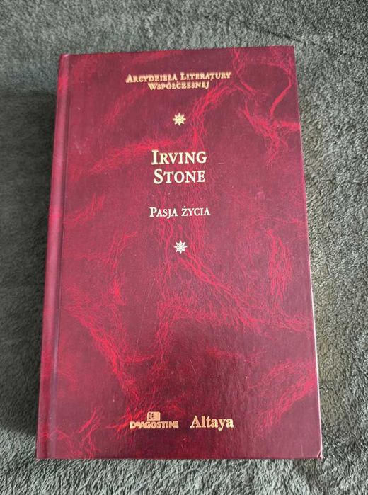PASJA ŻYCIA - Irving Stone  - Sztywna oprawa Altaya