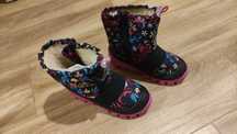 Buty zimowe śniegowce 28/29 wkładka 16cm na miśku nowe!