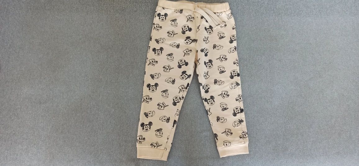 Komplet Bluzka + Spodnie Disney Myszka Miki Donald Nowy! R.98 + Gratis