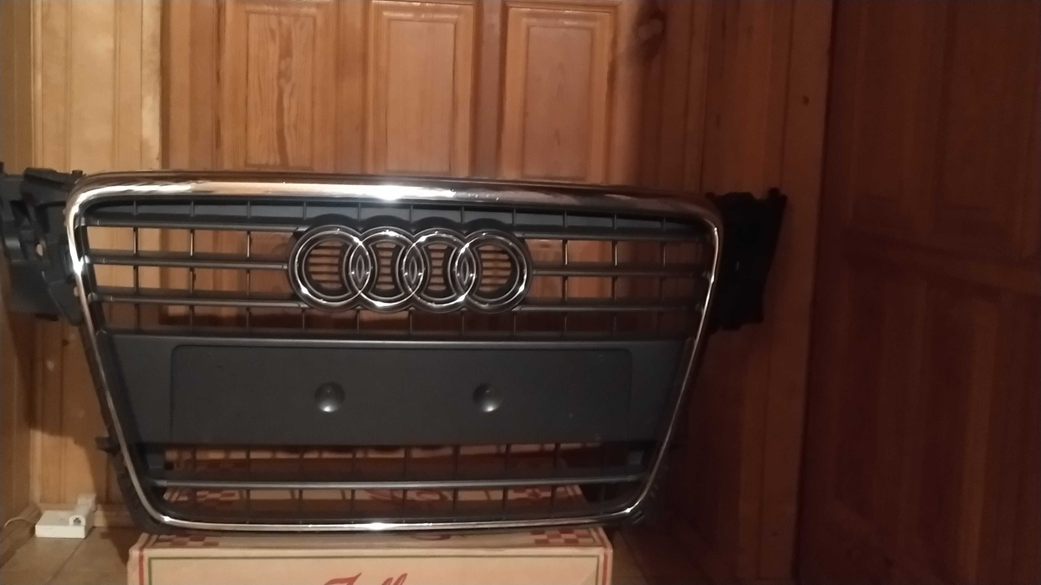 Grill Atrapa Audi A4B8 2011 S-line Szary Grafitowy