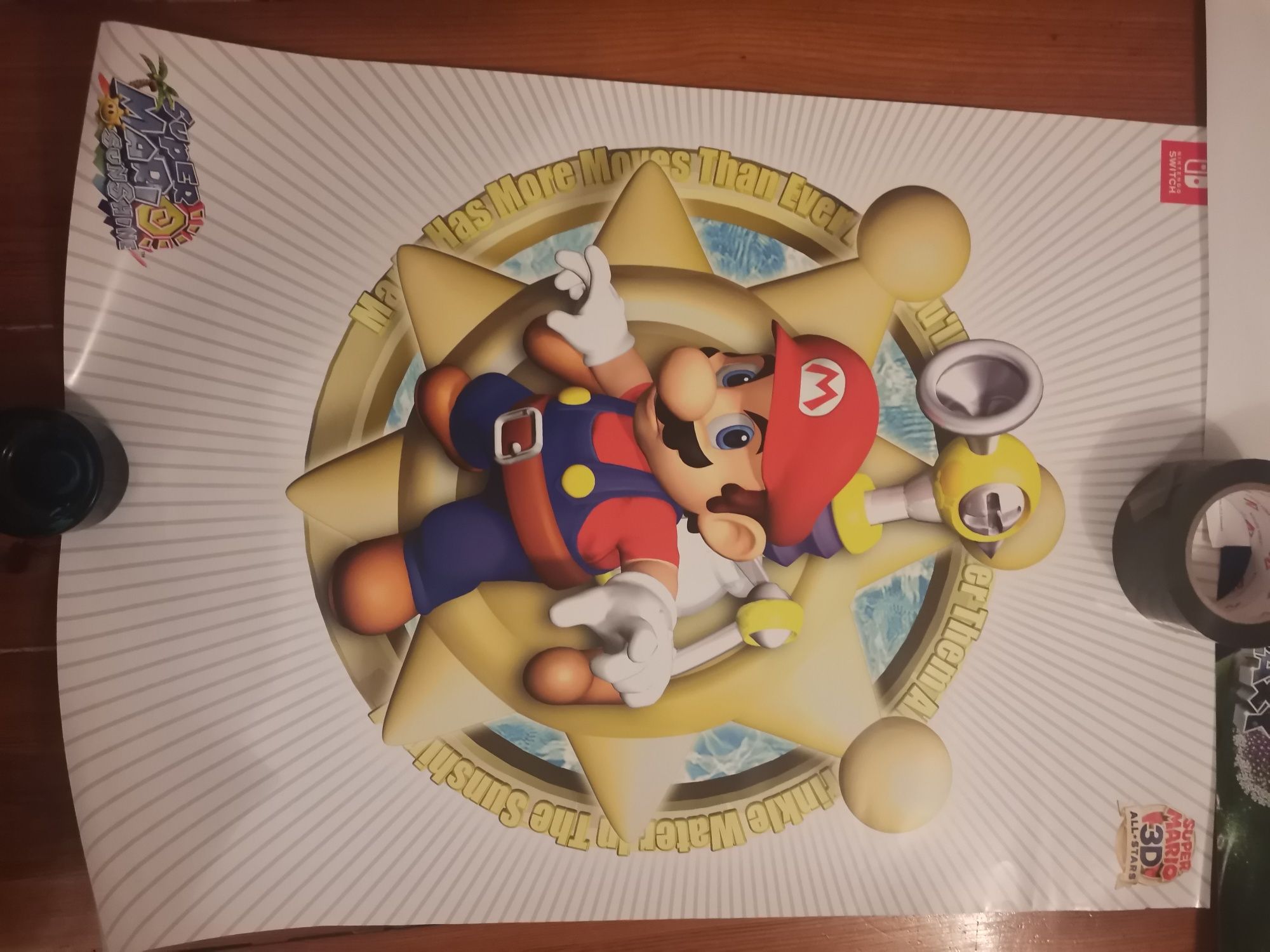 Posters super Mario super 3d Nintendo