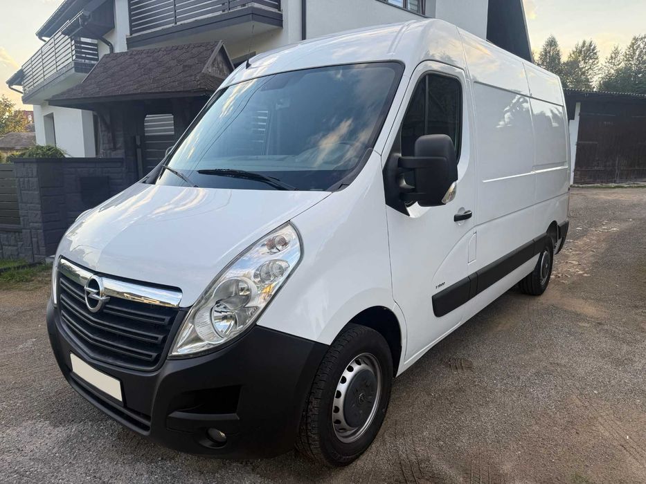 Opel Movano 2.3 CDTI 125 KM L2H2 2011r Klima, Serwis, RDW, Piękny!!