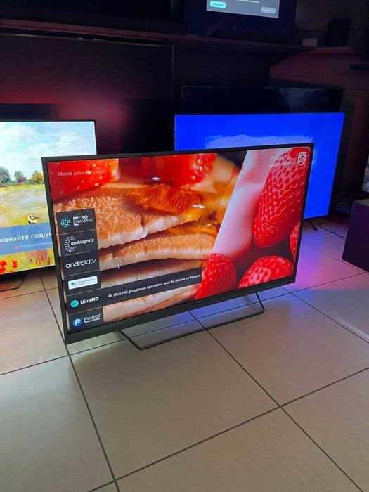 55"  4К PHILIPS Ambilight Смарт Український 55PUS6482 з Німеччини