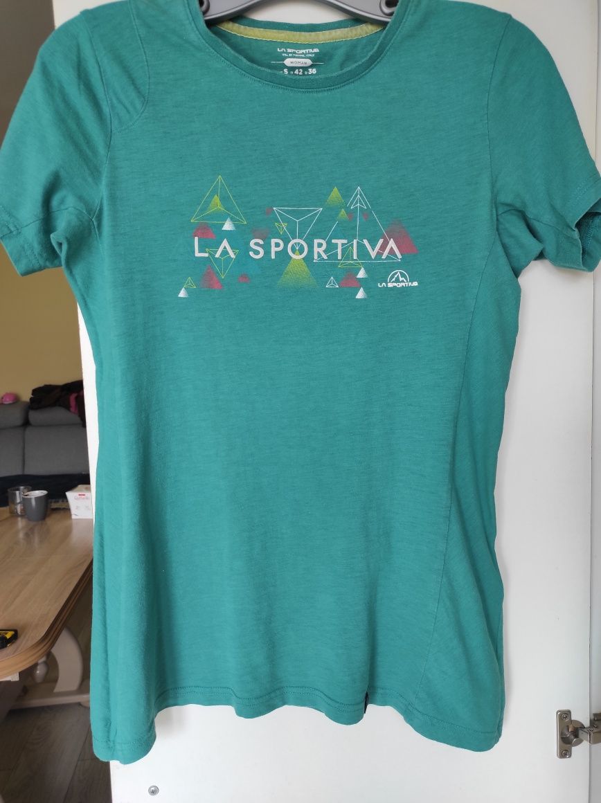 T-shirt damski LA Sportiva zielona rozmiar S