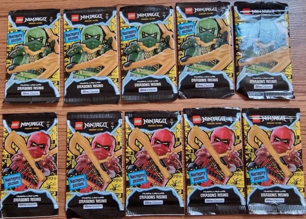 Karty Lego ninjago mega zestaw nowe