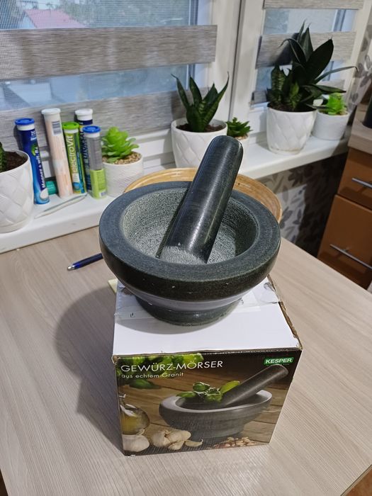 Moździerz kamienny marki Kesper