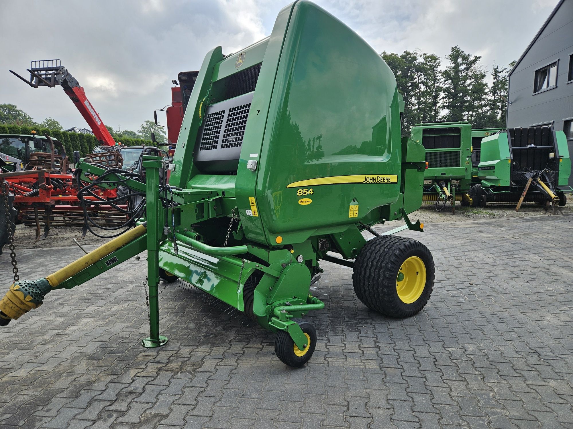 Piękny John Deere 854 Roto Flow Oryginał Rok 12 Faktura