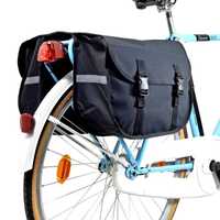 Tania TORBA rowerowa na bagażnik, dwustronna 2x14,7 l pomarańczowa Kae
