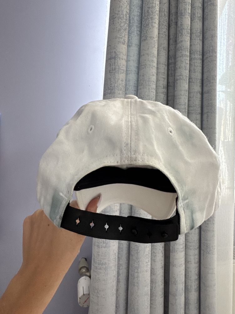 Czapka z daszkiem Calvin Klein biała męska