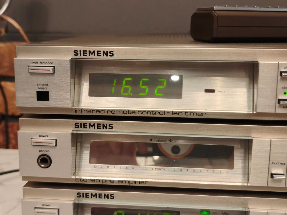 WIEŻA SIEMENS 777 ! PRE Końcówka mocy Tuner Timer PILOT !