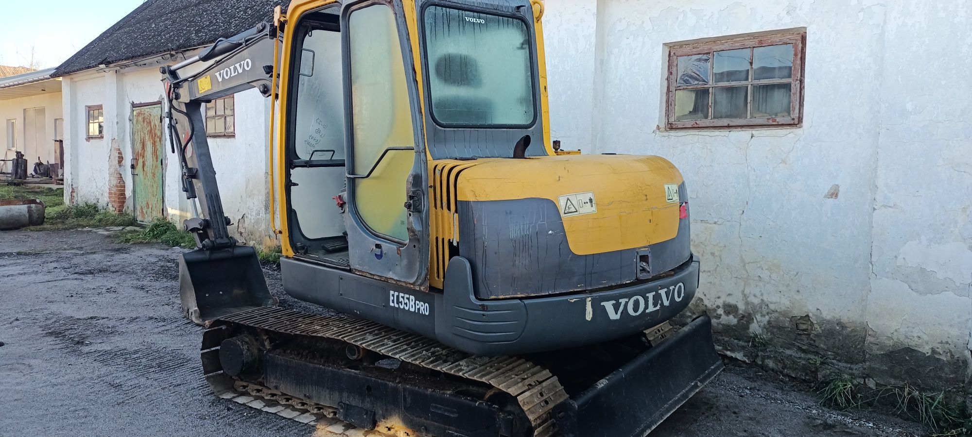 Volvo EC55 міні екскаватор