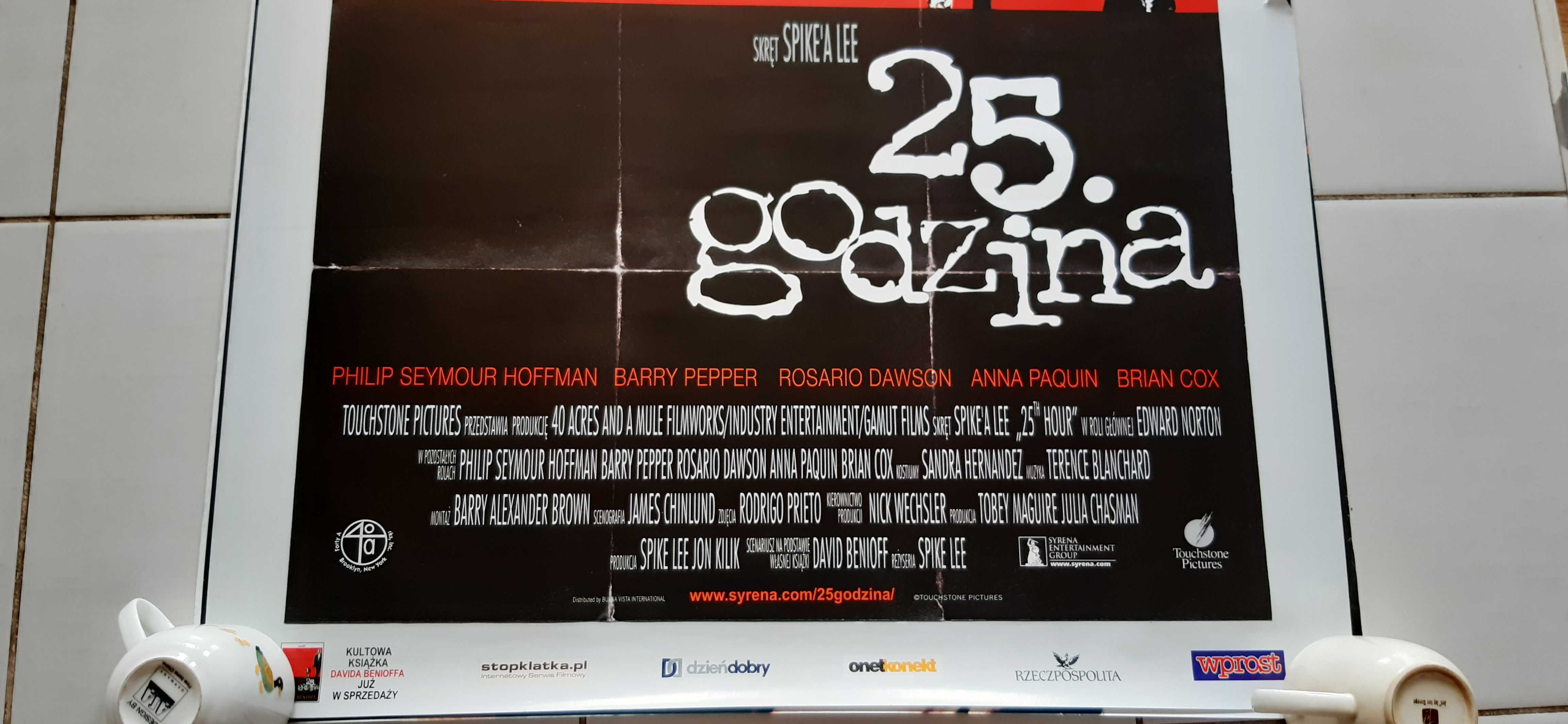 plakat filmowy 25 godzina edward norton