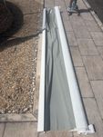 Toldo cinzento de 3.40m
