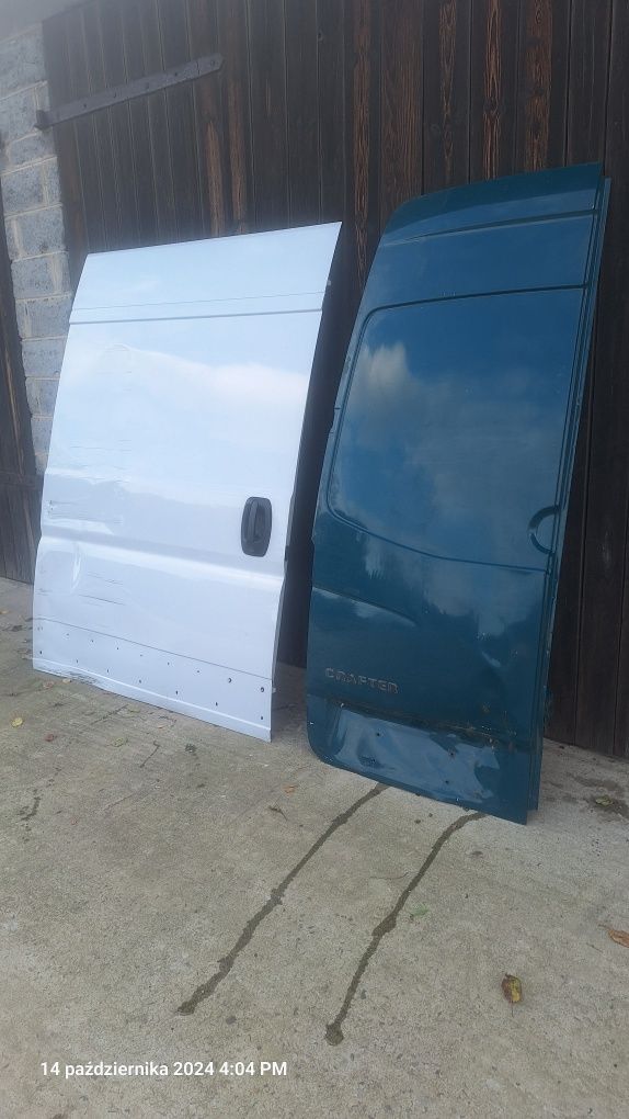 Drzwi boczne fiat ducato Lewe tył vw crafter