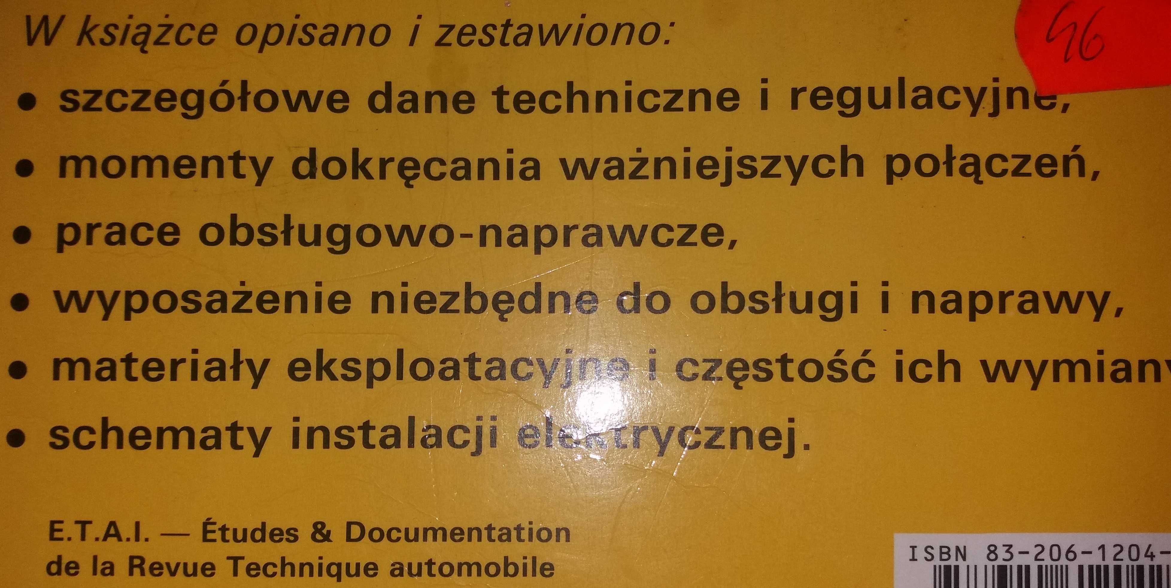 Fiat Cinquecento naprawa fachowy poradnik bogato ilustrowany WKŁ