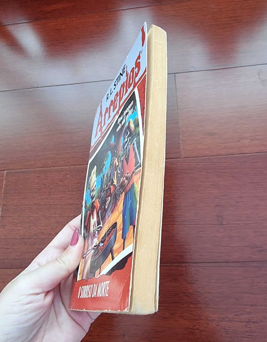 Livro "Arrepios - O Sorriso da Morte" Vol. 4 de R. L. Stine