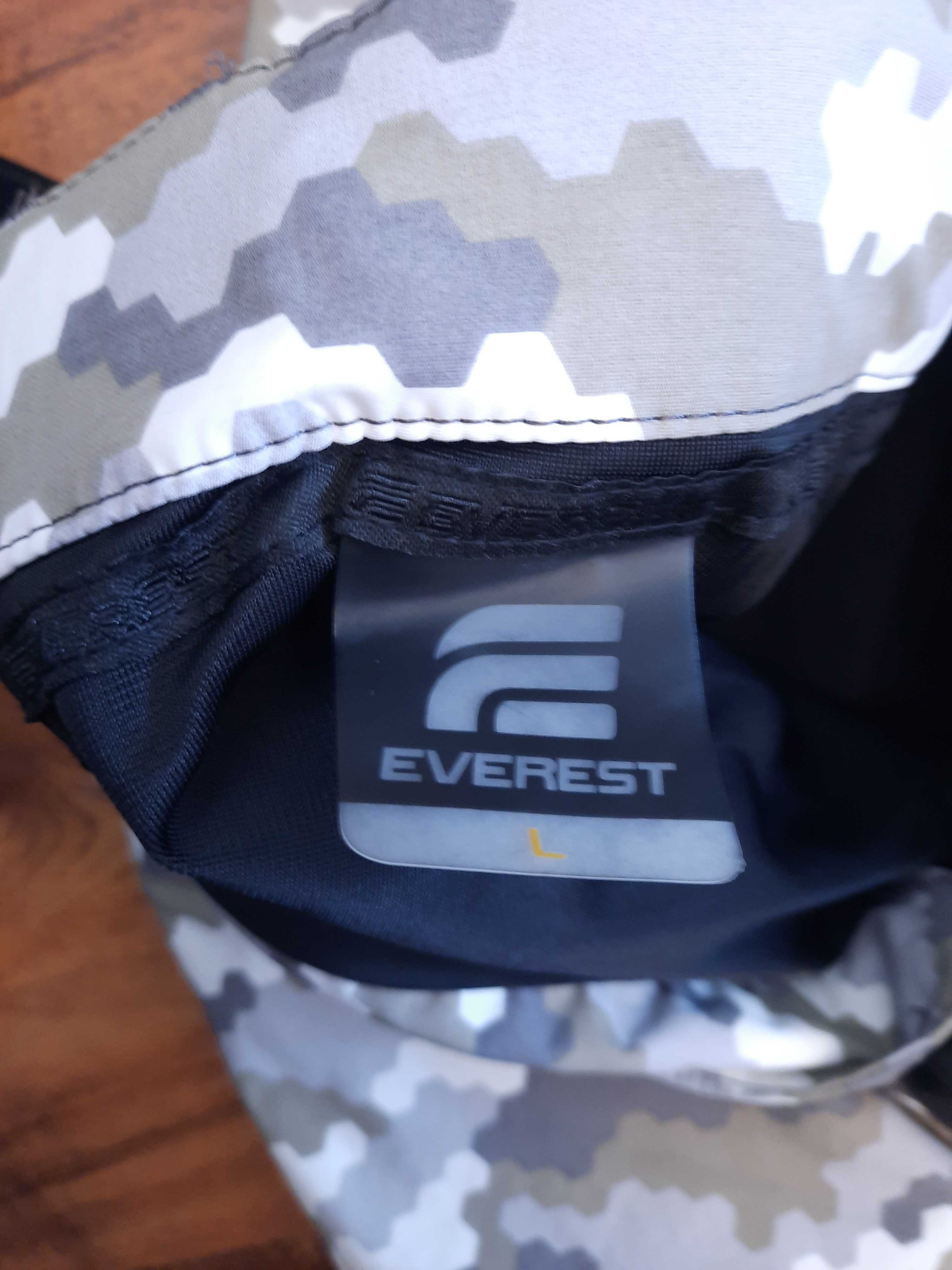 Spodnie narciarskie na szelkach koro khaki Recco Everest rozmiar L