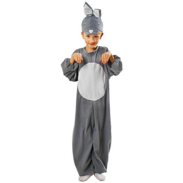 Strój Przebranie Kostium KRÓLICZEK SZARY 98/104