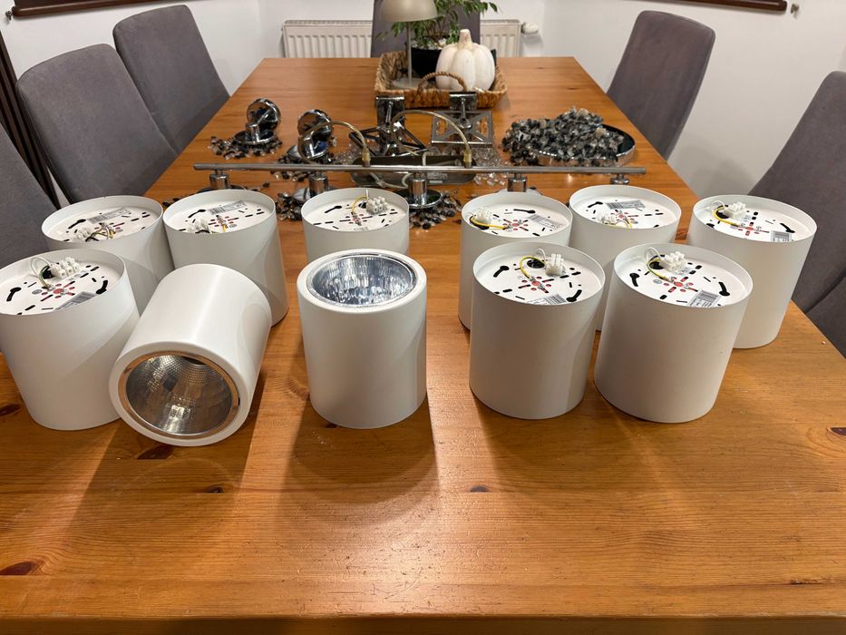 Lampy sufitowe, 4 kinkiety  - 2 zestawy