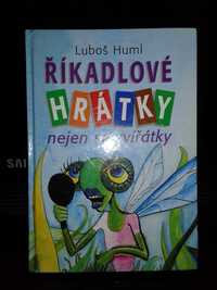 Книга для дітей на чеській мові Říkadlové hrátky nejen se zvířátky