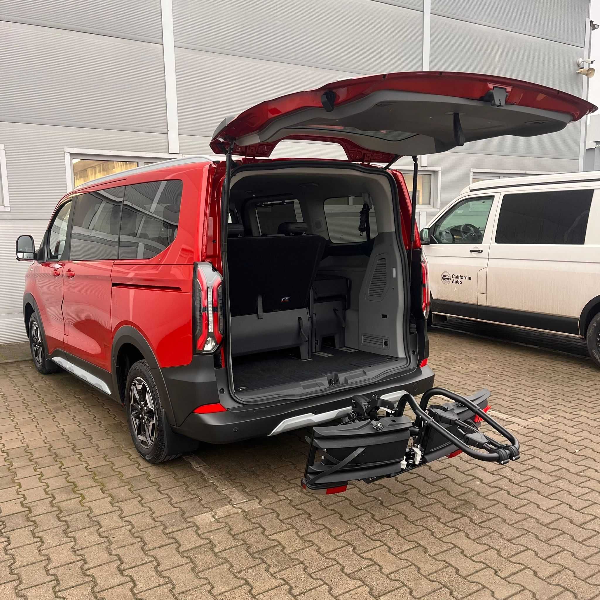 Uchwyt na rowery elektryczny, MTB, opona do 10cm - Ford Tourneo Custom