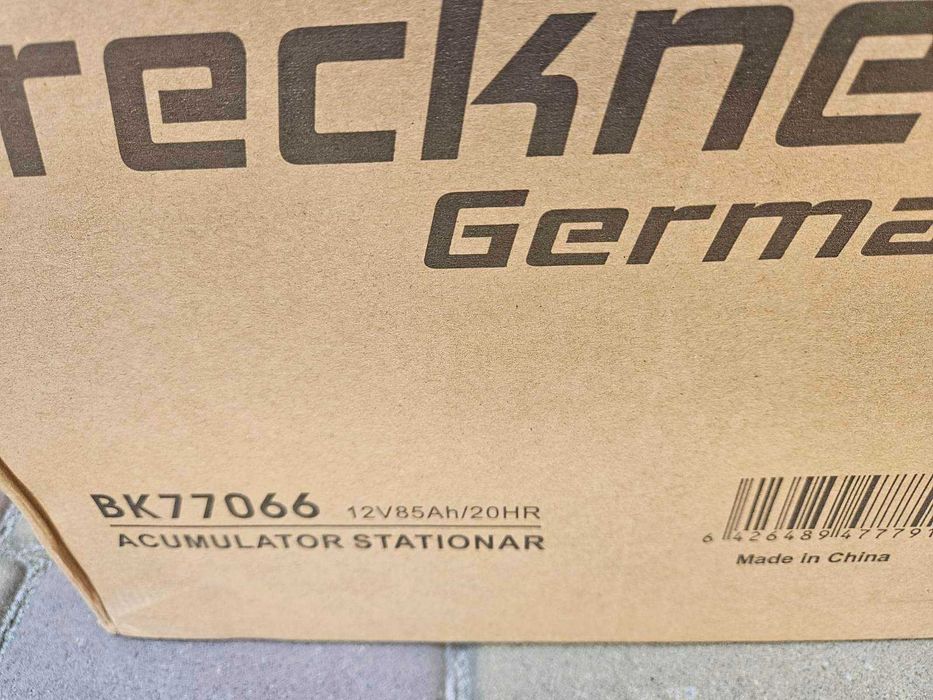 Гелевые аккумуляторы breckner 85аh 12v