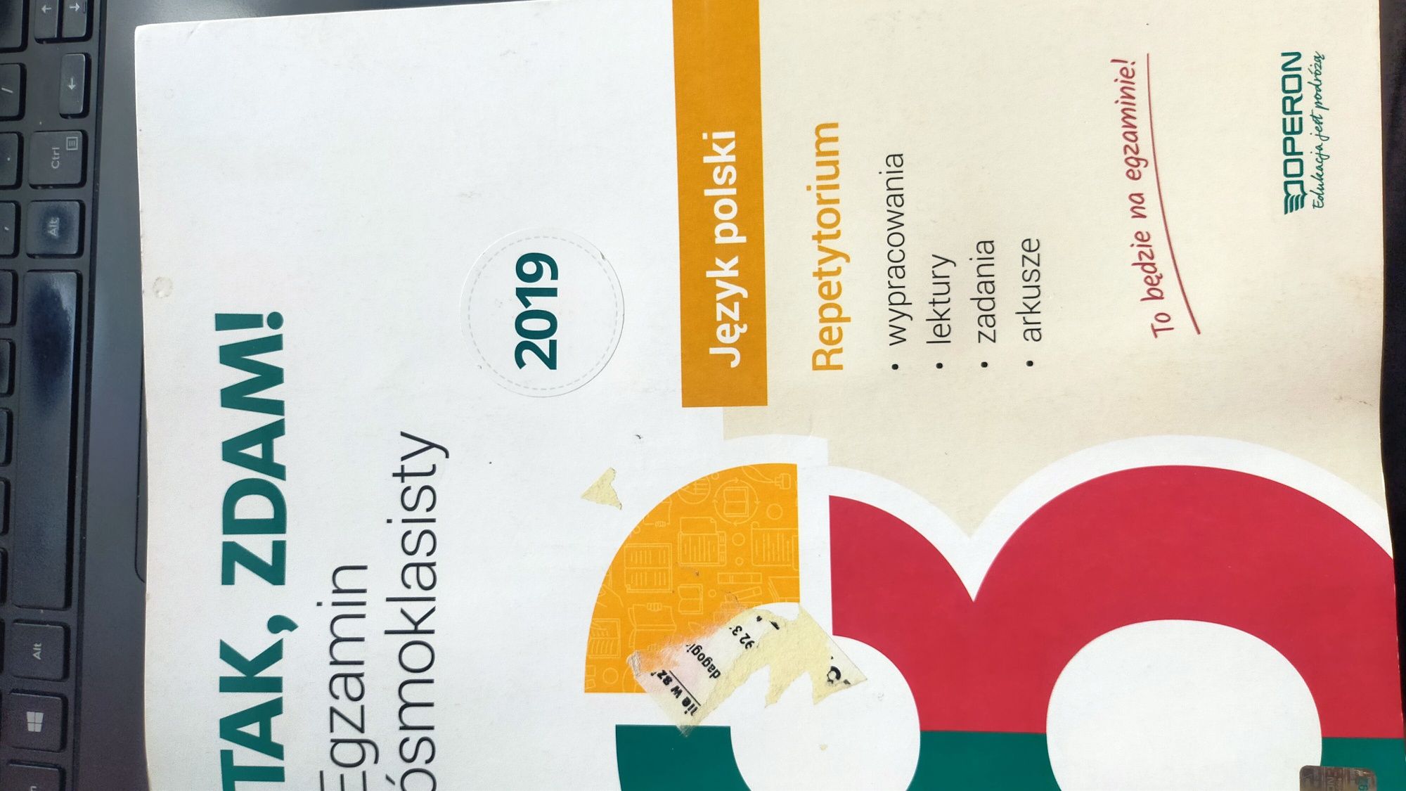 Repetytorium z języka polskiego TAK ZDAM Operon
