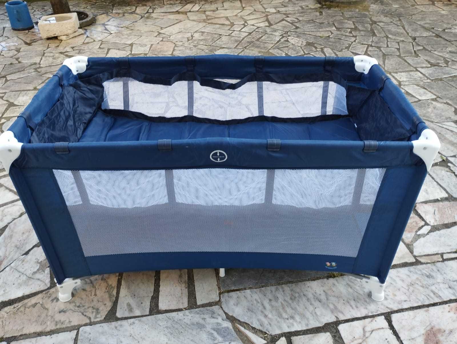 Cama de Viagem para bebé com dois níveis