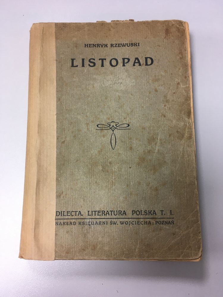 Listopad - Henryk Rzewuski - Dilecta. Literatura polska