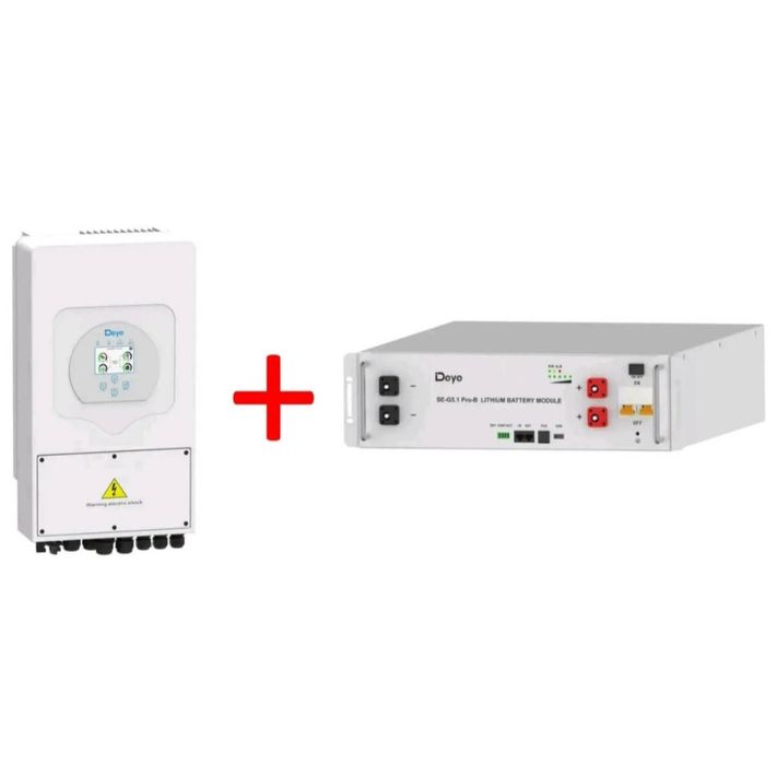 DEYE-6K-SG03LP1-EU +  Deye 5.1