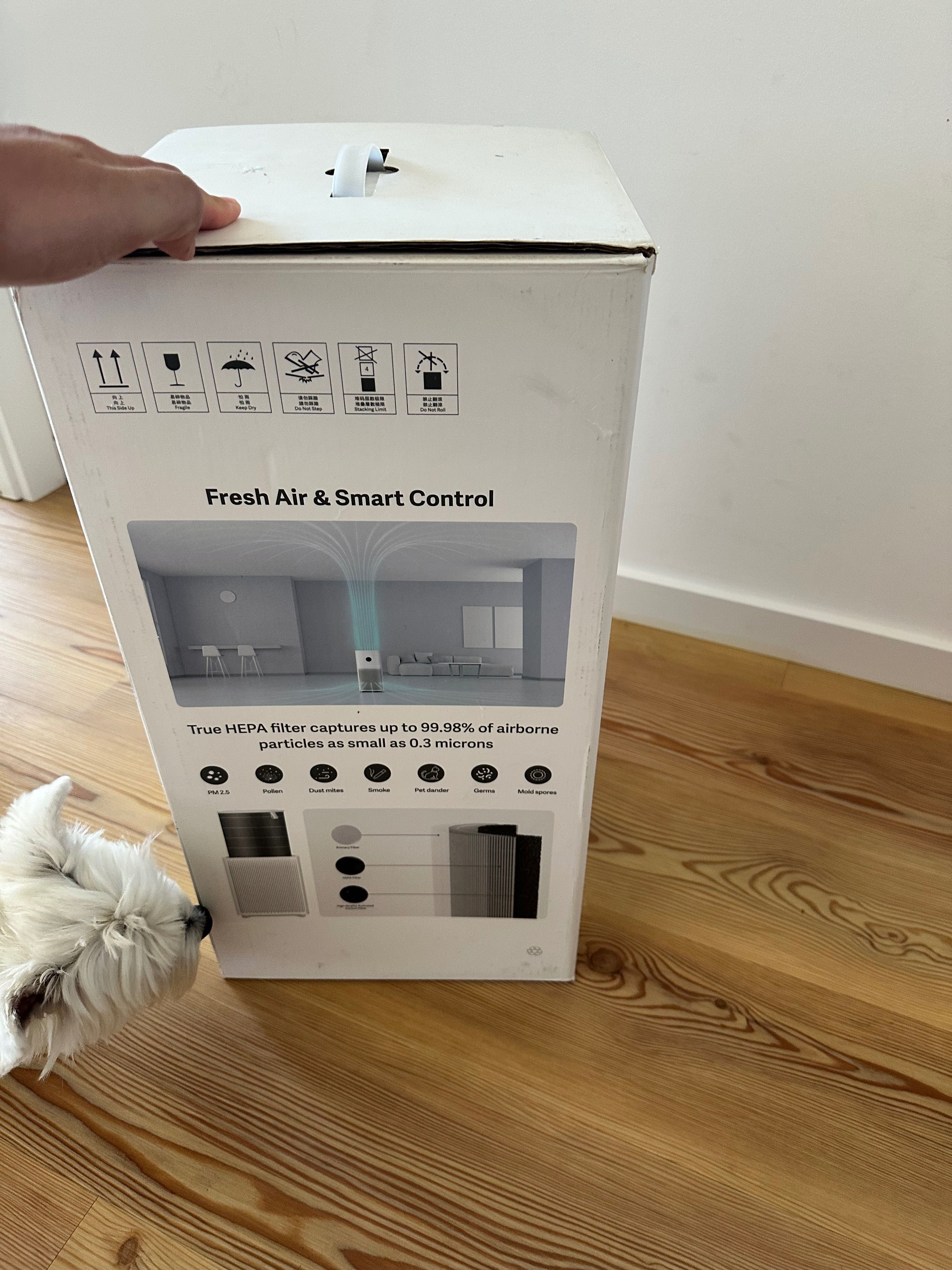 Purificador de Ar Xiaomi Mi Air Purifier 3C – Usado com Caixa e Manual