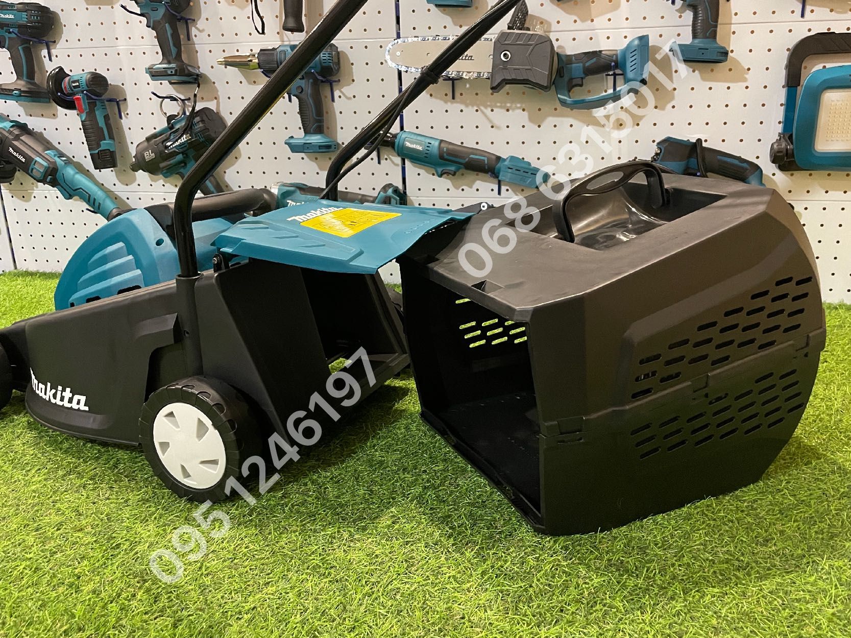 Электрическая Газонокосилка Makita ELM33BL косилка для травы 2500Ватт