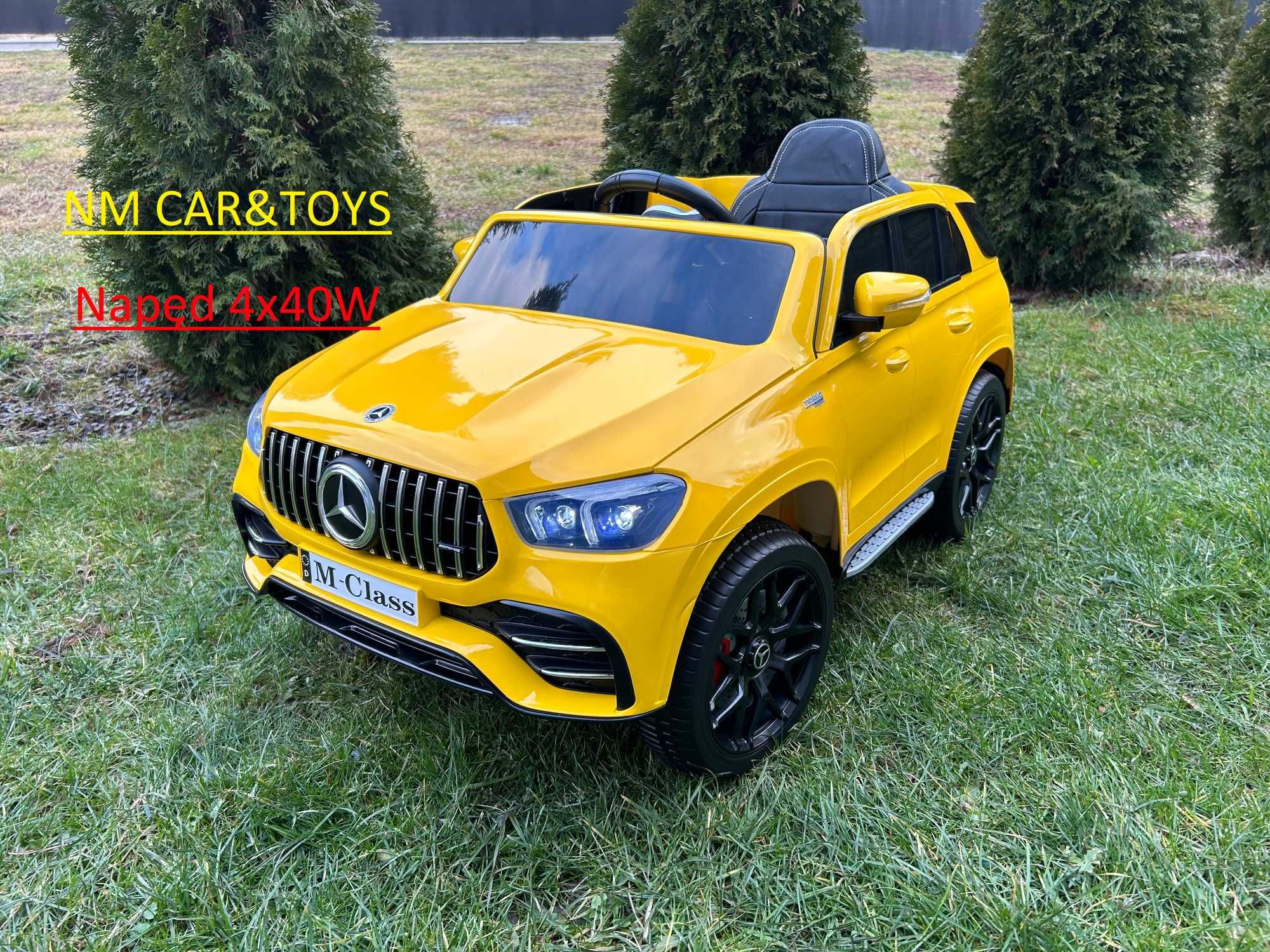 Auto na akumulator 160W Mercedes BENZ M-Class 4x40W lakier Pojazd