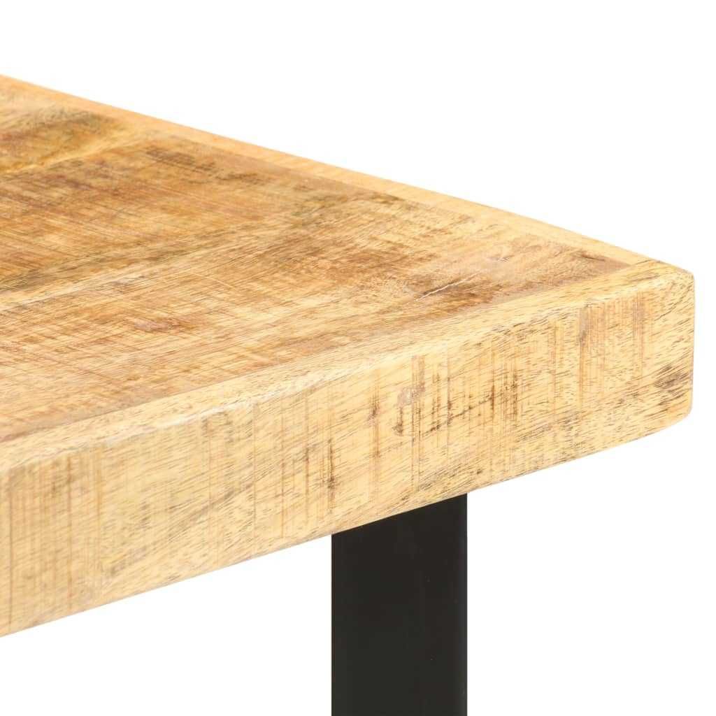 Stolik barowy, 60x60x107 cm, surowe drewno mango 286610