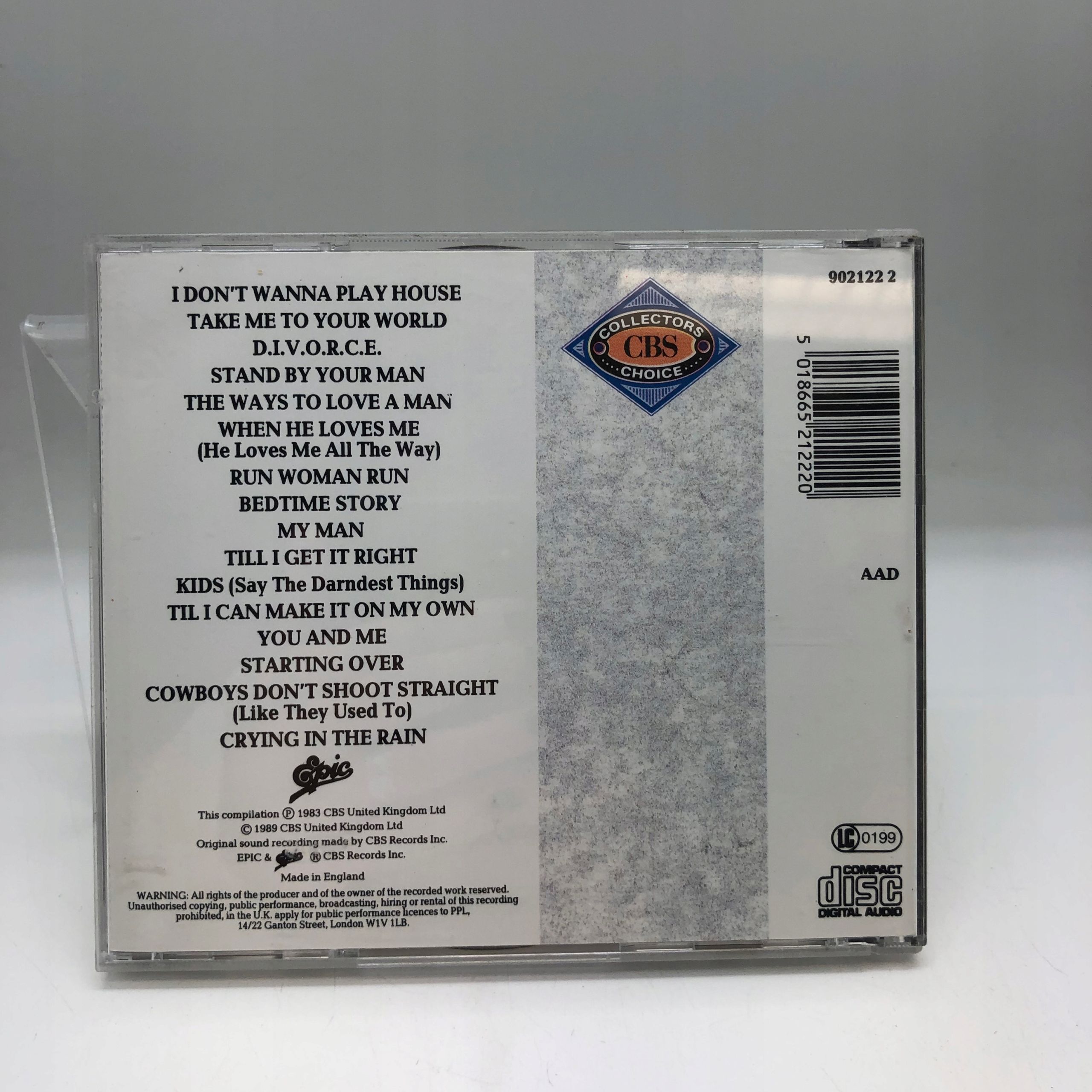 Cd - Tammy Wynette - Biggest Hits