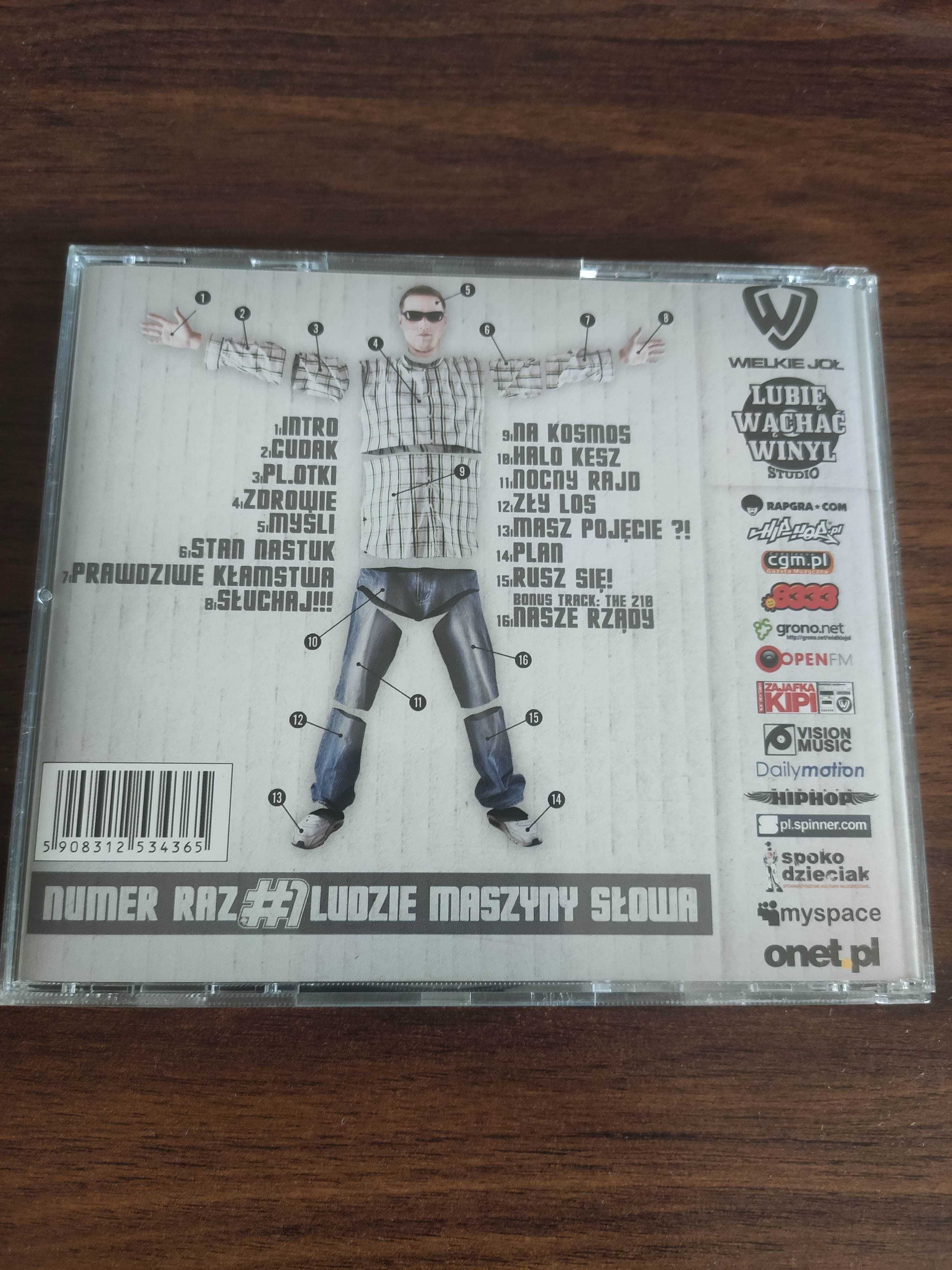 Numer Raz Ludzie maszyny słowa CD