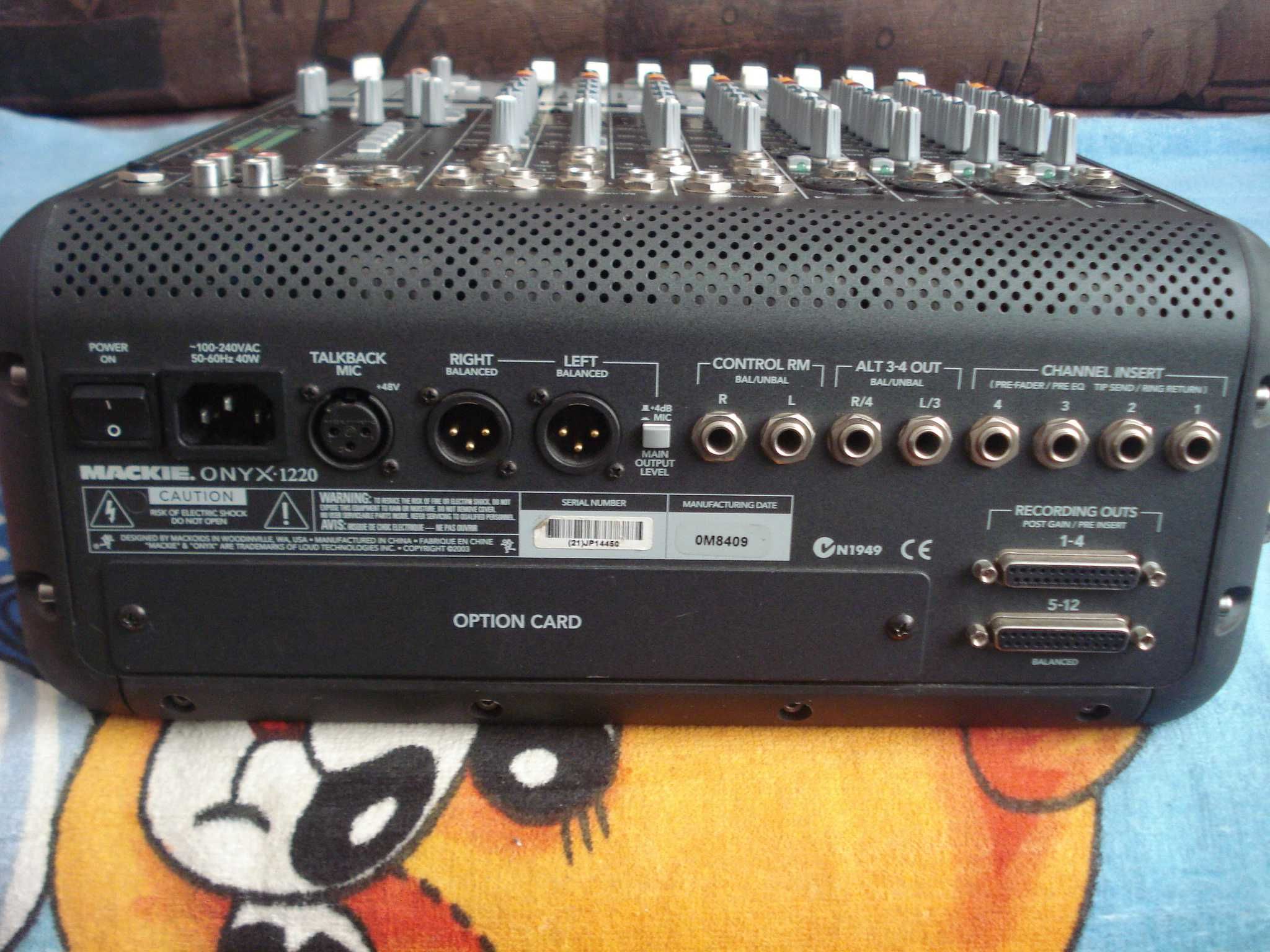 Мікшер "Mackie" Onyx 1220