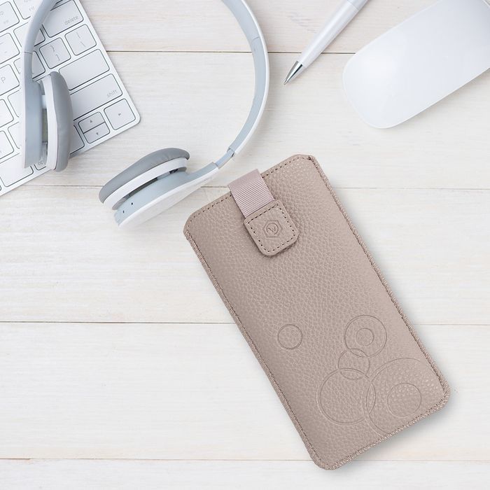 Kieszonka WONDER Deko M iPhone 5/Nokia 215 4G cappuccino