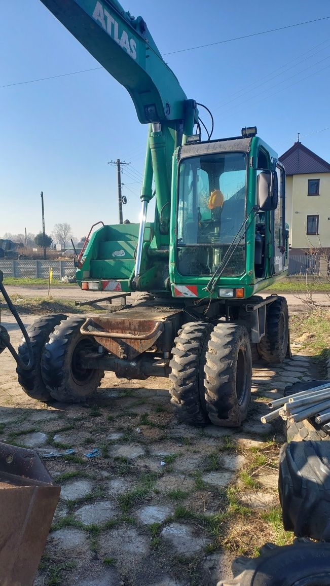 Atlas -Sprzedam koparkę obrotową  kołową Atlas 1404