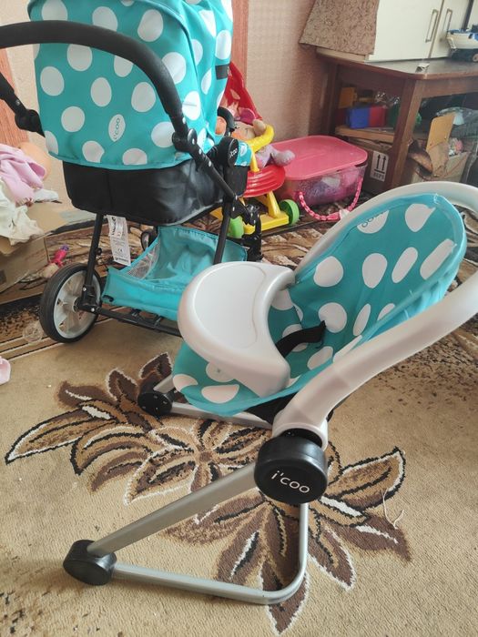 Дитячий іграшковий візочок, детская коляска