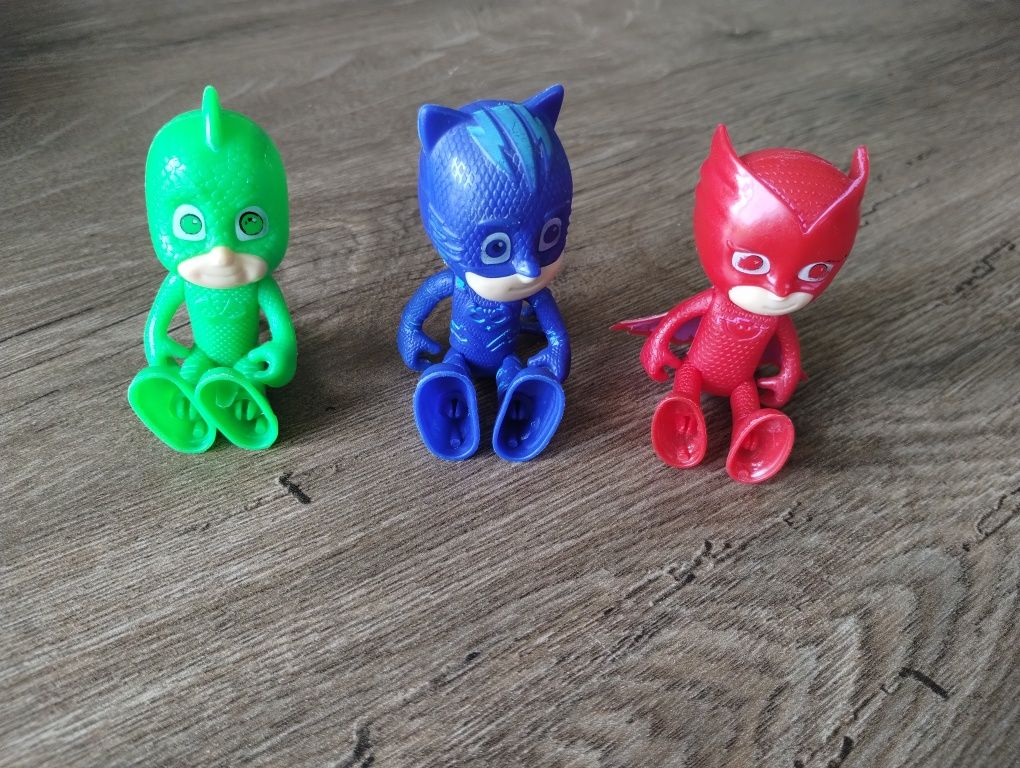 Sowella duży pojazd plus gratis figurki piżamersi, PJ Masks