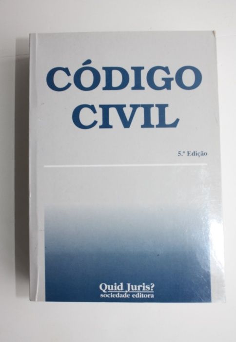 Código Civil - 5ª edição