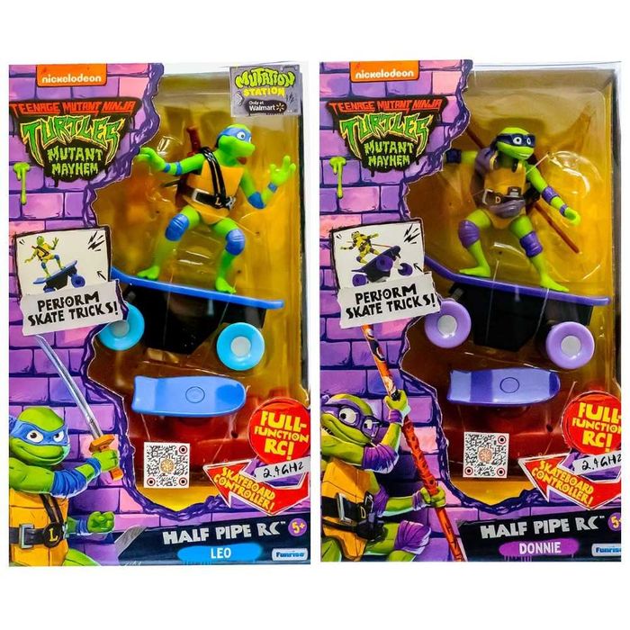 Фигурка Черепашки-ниндзя Донателло Леонардо на управлении TMNT