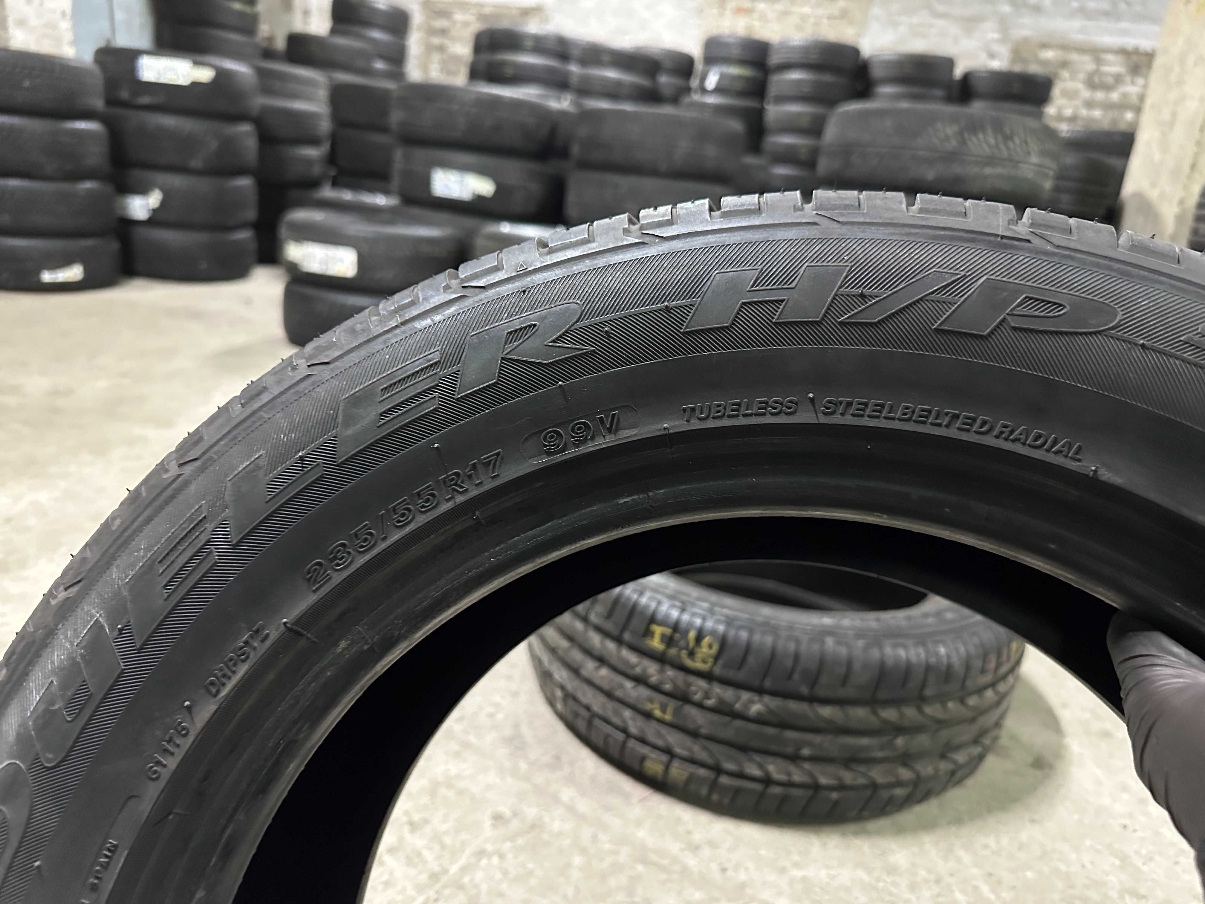 Літні шини 235/55R17 Bridgestone Dueler HP 2шт 6,5мм