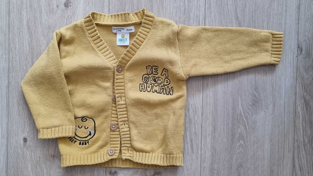 Sweter rozpinany 74 Sinsay