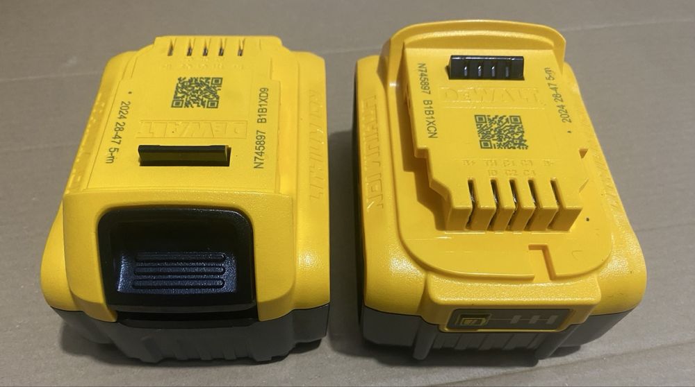 Аккумуляторна батарея DeWALT  18V  5Aч 9Ач 2024 рік